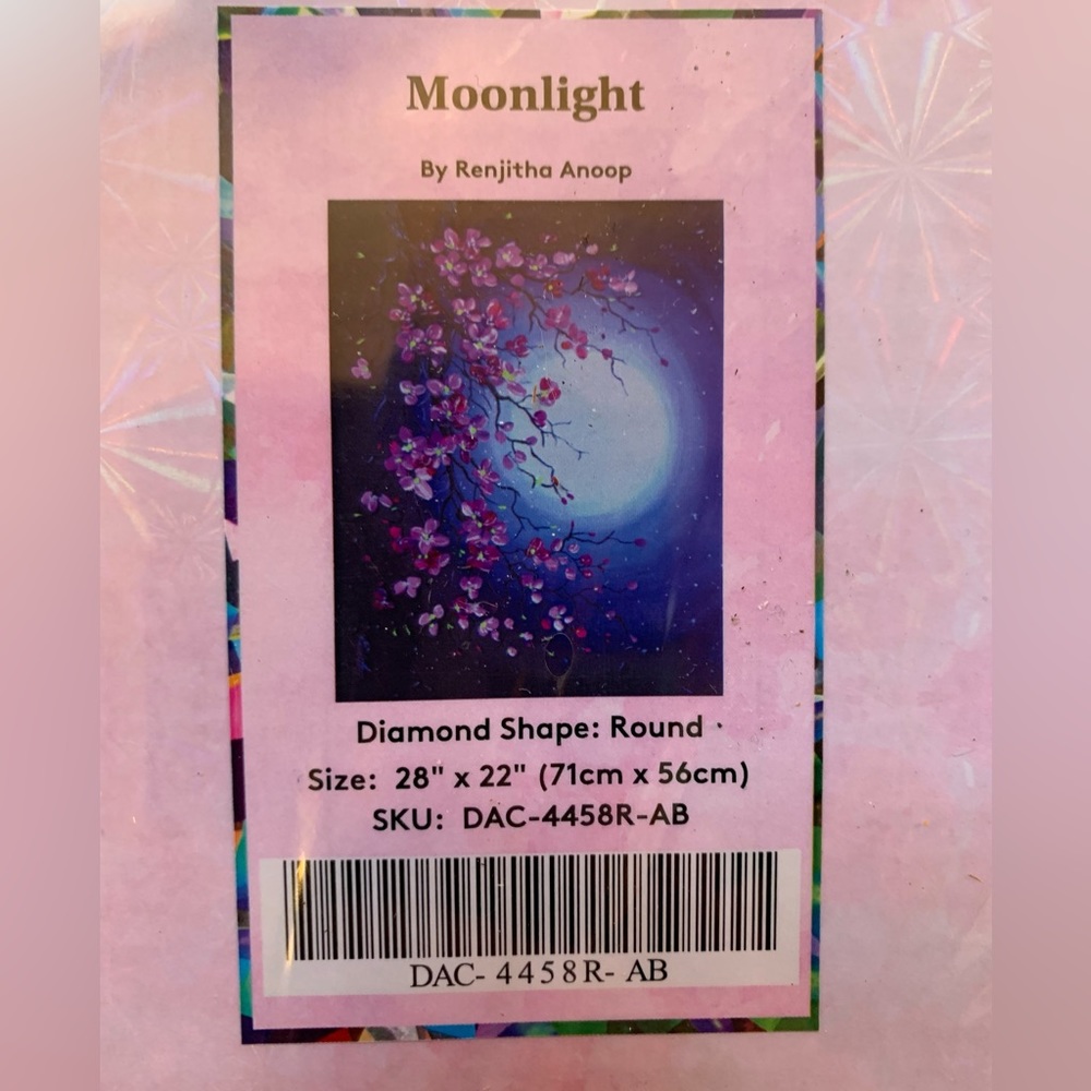 Diamond Art Club Diamond Painting Kit Moonlight